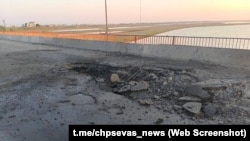 Наслідки удару по Чонгарському мосту, Крим, 22 червня 2023 року