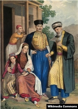 Густав-Теодор Паулі. Кримські татари і мулла, 1862 рік