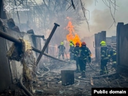 Наслідки обстрілу Одеси. Україна, 15 березня 2024 року