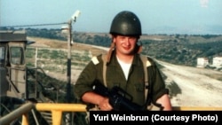 Колишній кримчанин Юрій Вайнбрун в Армії оборони Ізраїлю, середина 90-х років
