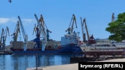 Судно LAODICEA в порту Феодосії, 15 липня 2022 року