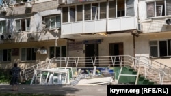 Кримська Новофедорівка після вибухів на військовому аеродромі (фотогалерея)