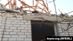 Куцуруб. Миколаївська область. Зруйнований будинок внаслідок атаки