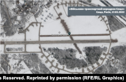 «Військово-транспортний аеродром Сеща», Сеща, Росія, 17 березня 2022 рік