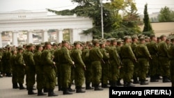Проводи мобілізованих на війну в Україні, Севастополь, 27 вересня 2022 року