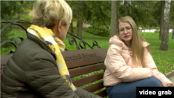 Валентина Струтинська під час інтерв'ю, жовтень 2022 року