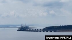 Керченський міст, вигляд з боку Керчі, Крим. Ілюстративне фото