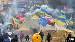 Революція Гідности. Київ, Майдан Незалежності, 20 грудня 2013 року