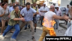 Акт самоспалення в Сімферополі, 3 серпня 2018 року